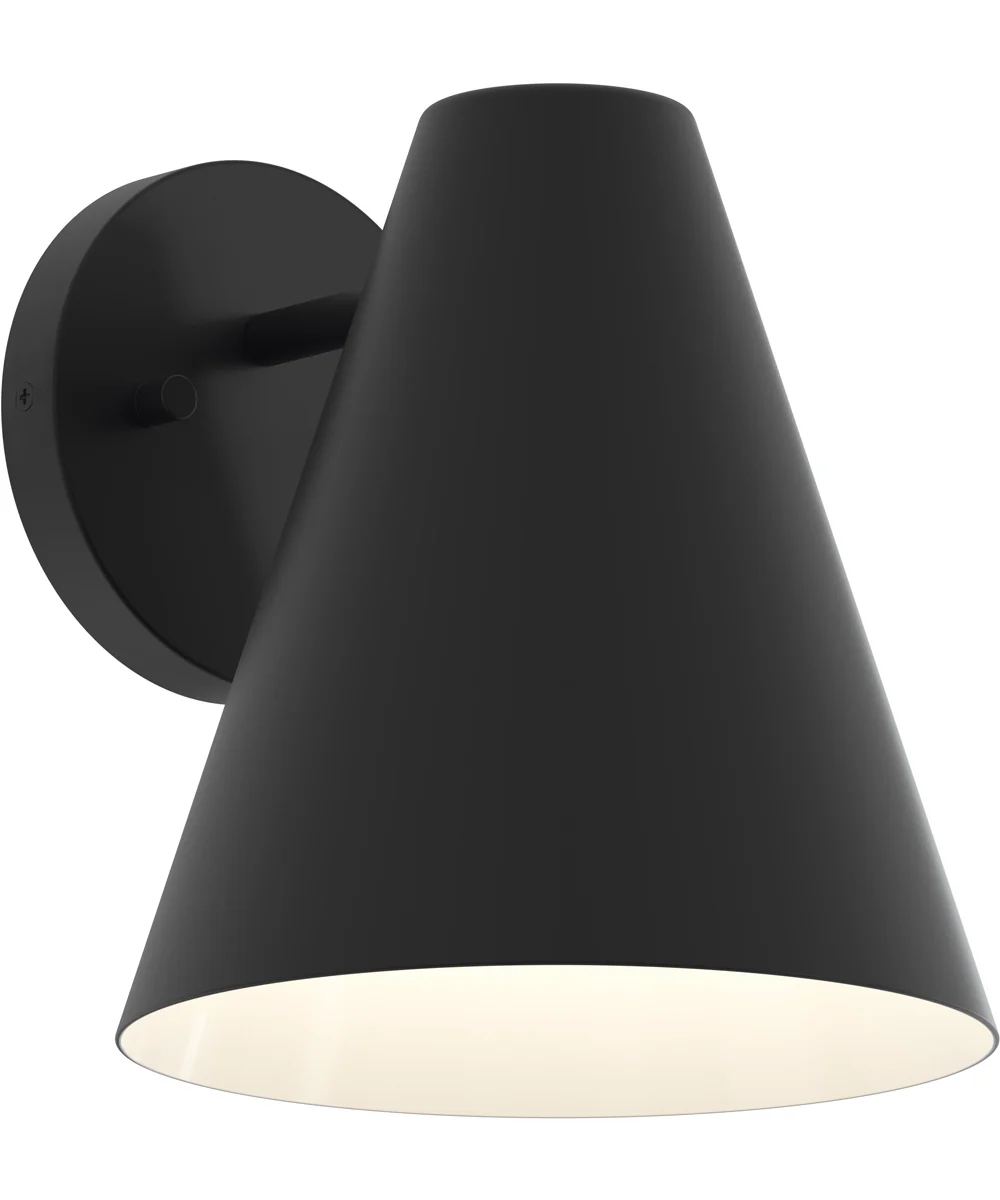 Mik Large Outdoor Wall Light Matte Black