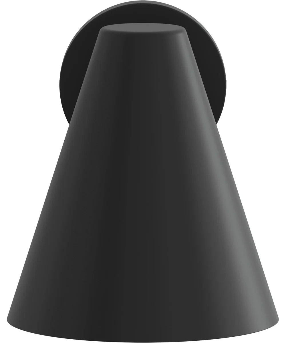 Mik Large Outdoor Wall Light Matte Black - Image 5