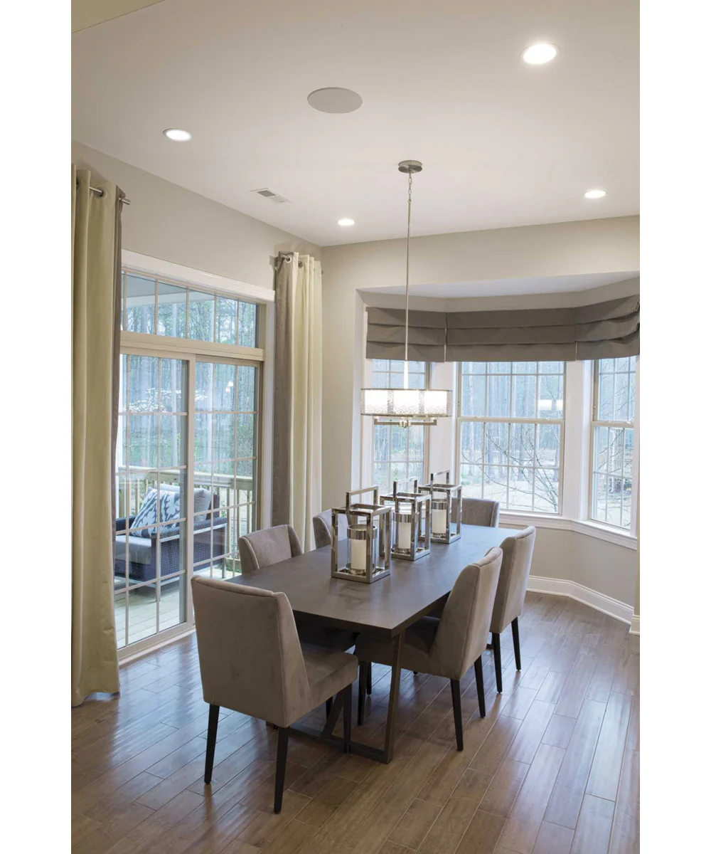 Mingle 4-Light Etched Parchment Glass Global Pendant Light Brushed Nickel - Image 2