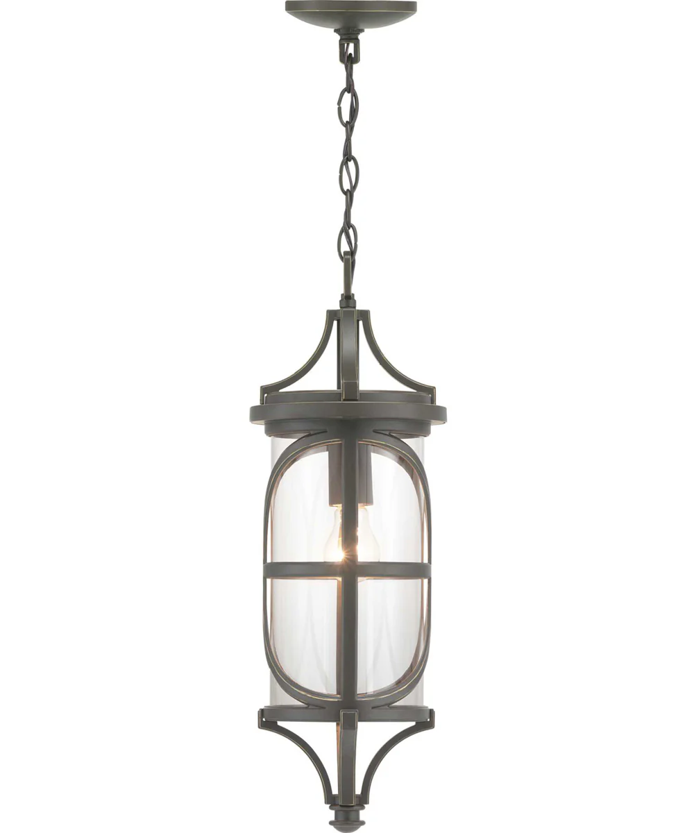 Morrison 1-Light Hanging Lantern Antique Bronze - Image 2