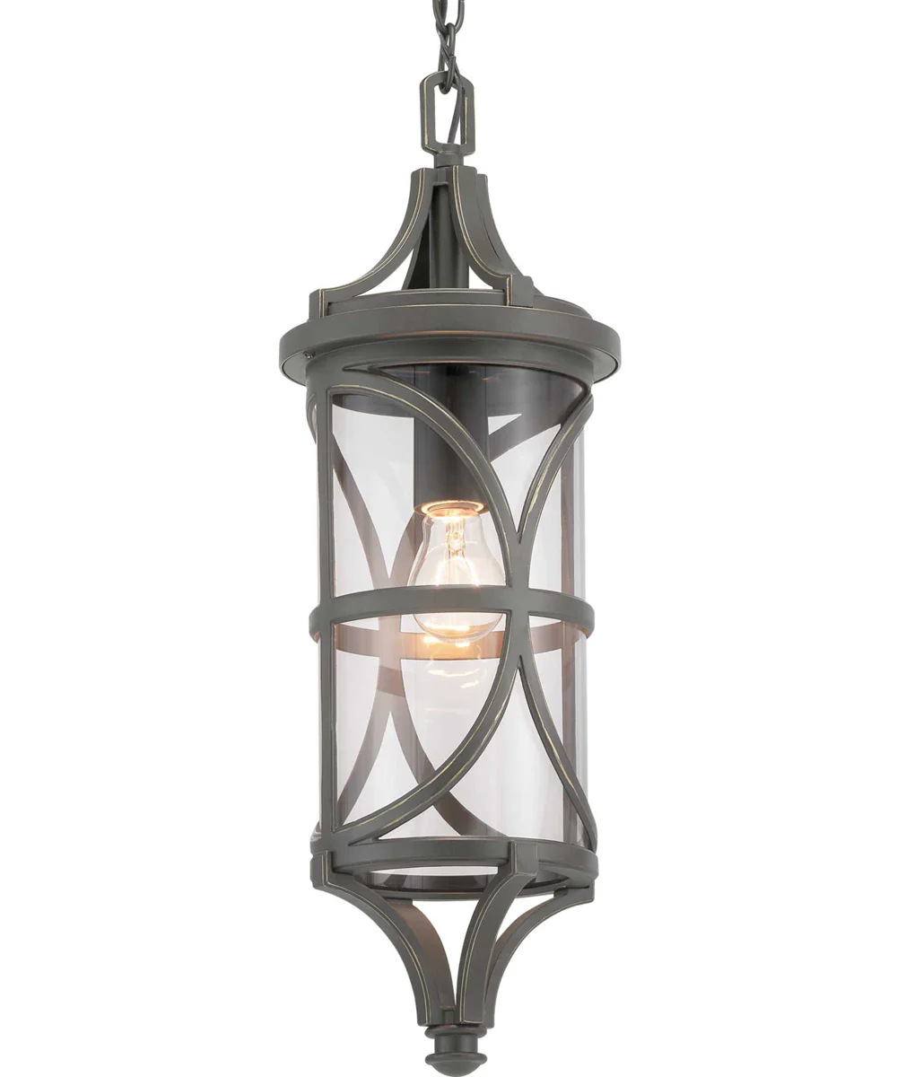 Morrison 1-Light Hanging Lantern Antique Bronze - Image 4