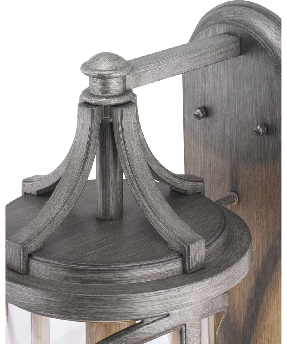 Morrison 1-Light Large Wall Lantern Antique Pewter - Image 8
