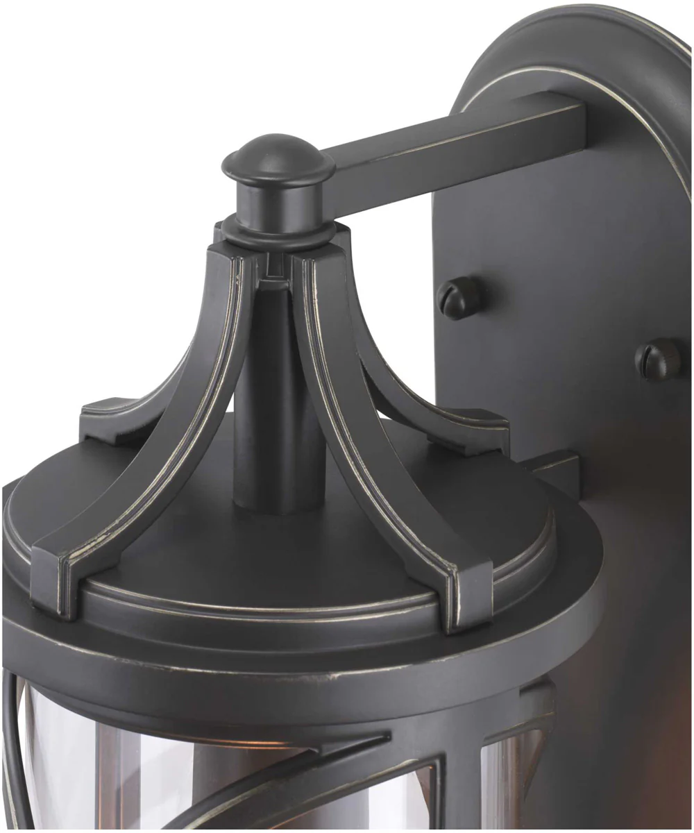 Morrison 1-Light Small Wall Lantern Antique Bronze - Image 5