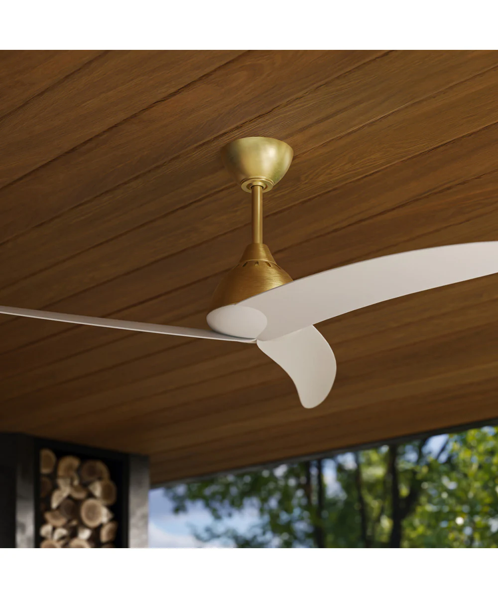 Nirra 52-in. 3-Blade Modern Ceiling Fan Champagne Bronze - Image 12
