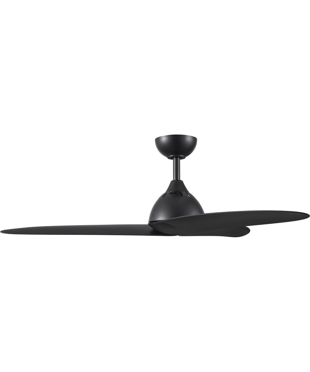 Nirra 52-in. 3-Blade Modern Ceiling Fan Matte Black - Image 6