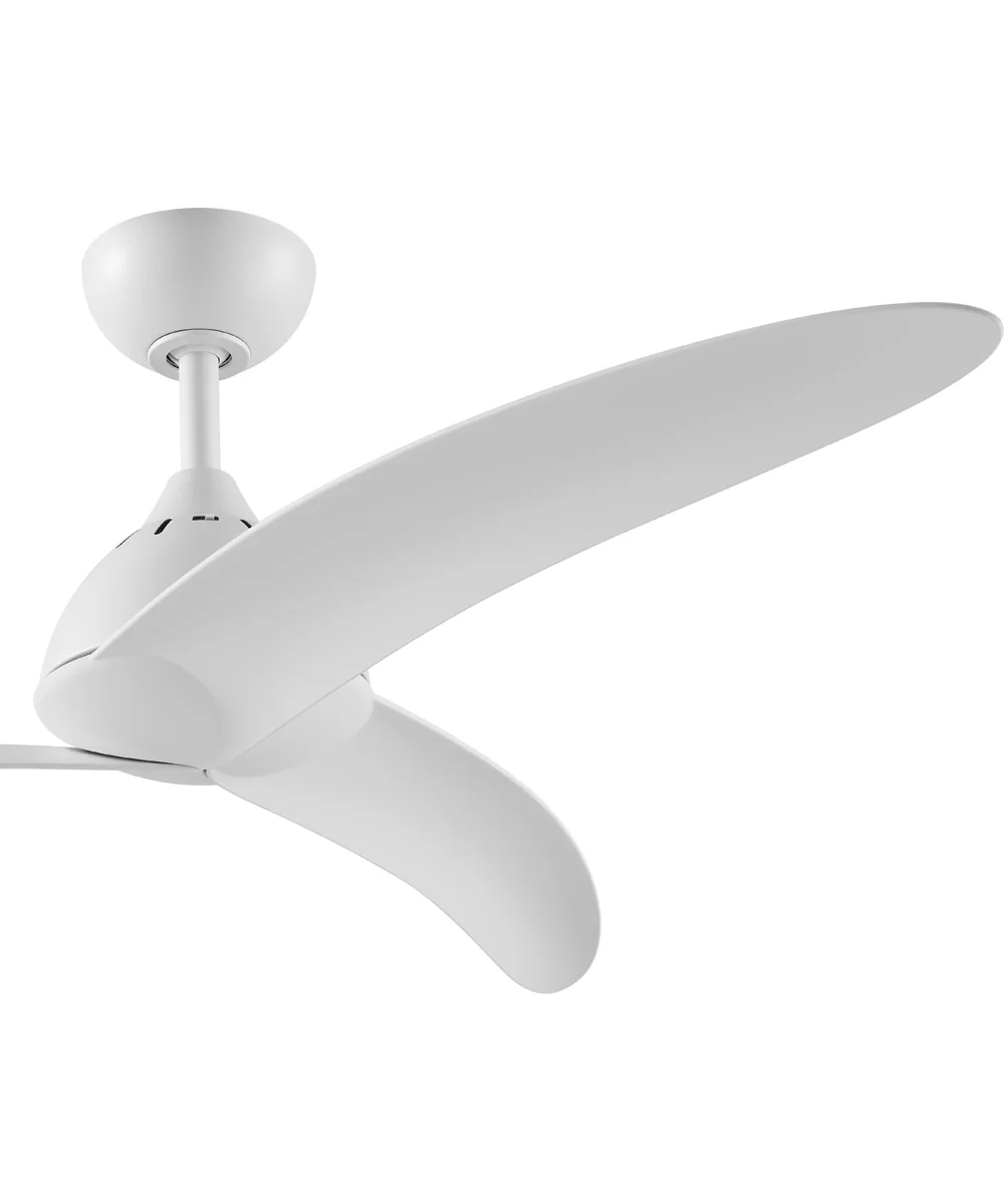 Nirra 52-in. 3-Blade Modern Ceiling Fan Matte White - Image 9