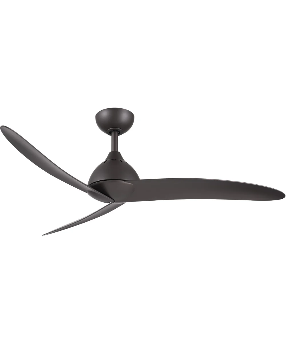 Nirra 52-in. 3-Blade Modern Ceiling Fan Satin Natural Bronze - Image 5