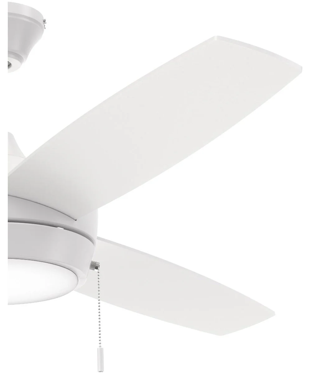 Nolyn 52 in. 3-Blade Modern LED Ceiling Fan Matte White - Image 5