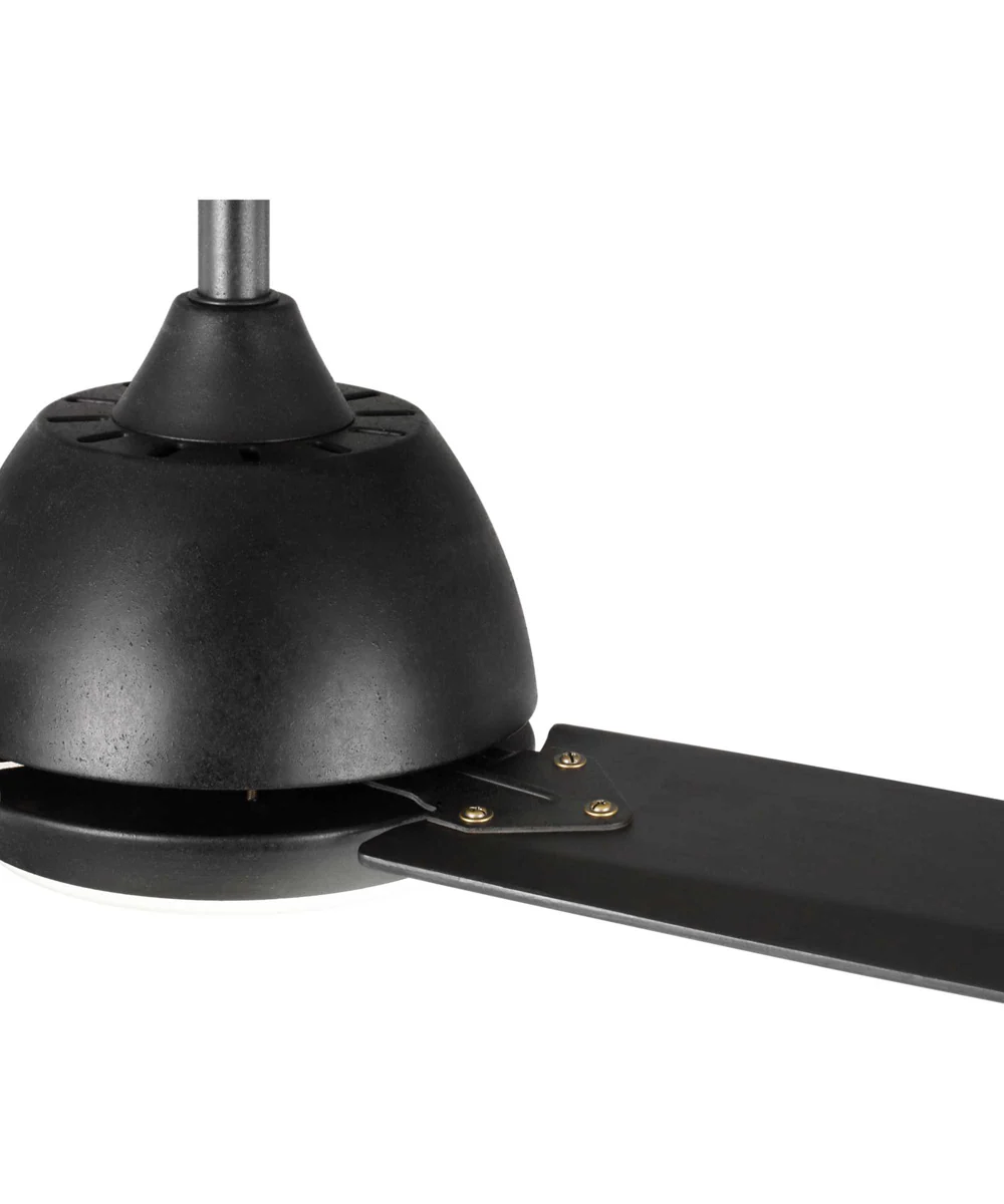 Oriole 60" 3-Blade Ceiling Fan with LED Light Black - Image 5