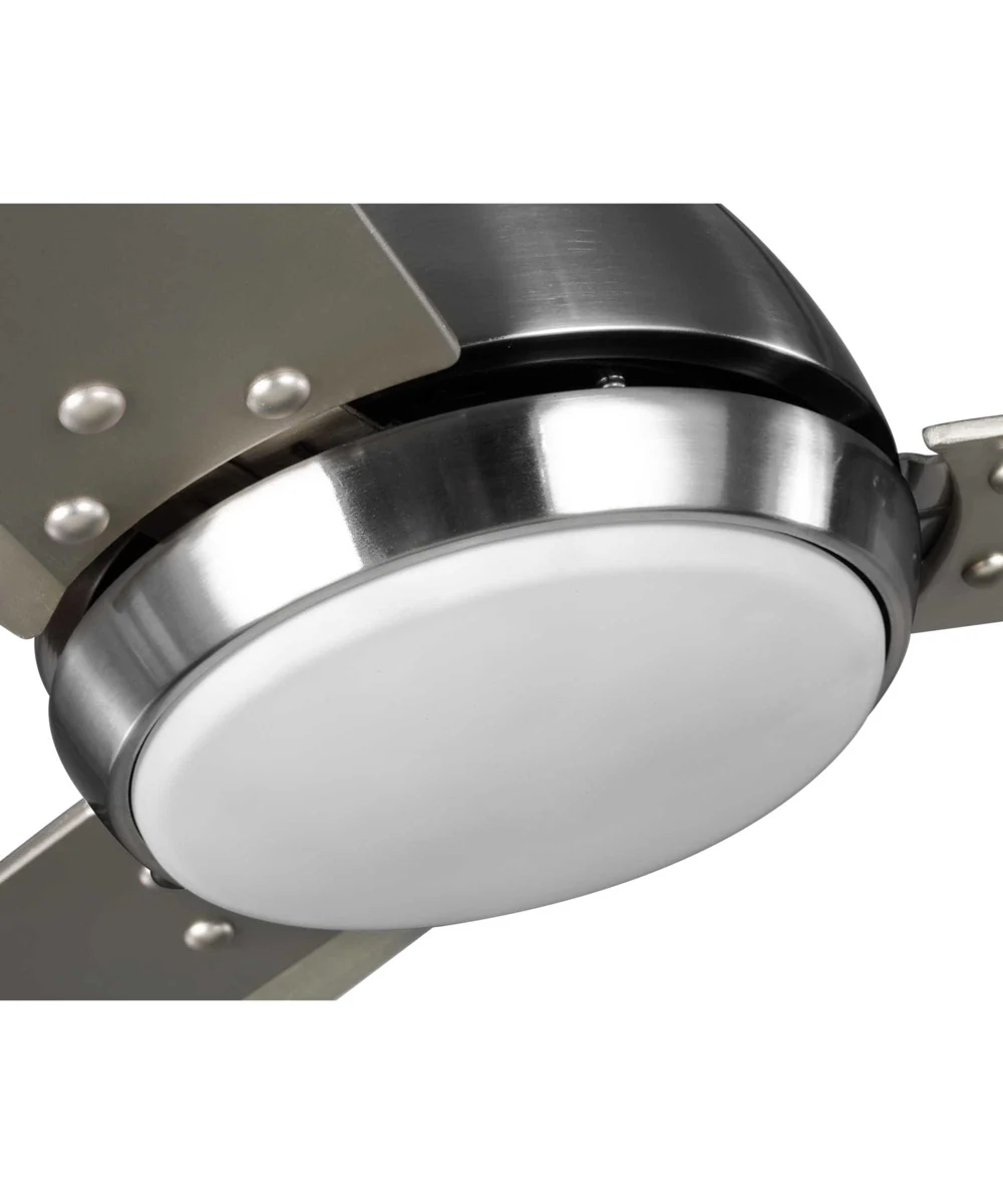 Oriole 60" 3-Blade Ceiling Fan with LED Light Brushed Nickel - Image 6