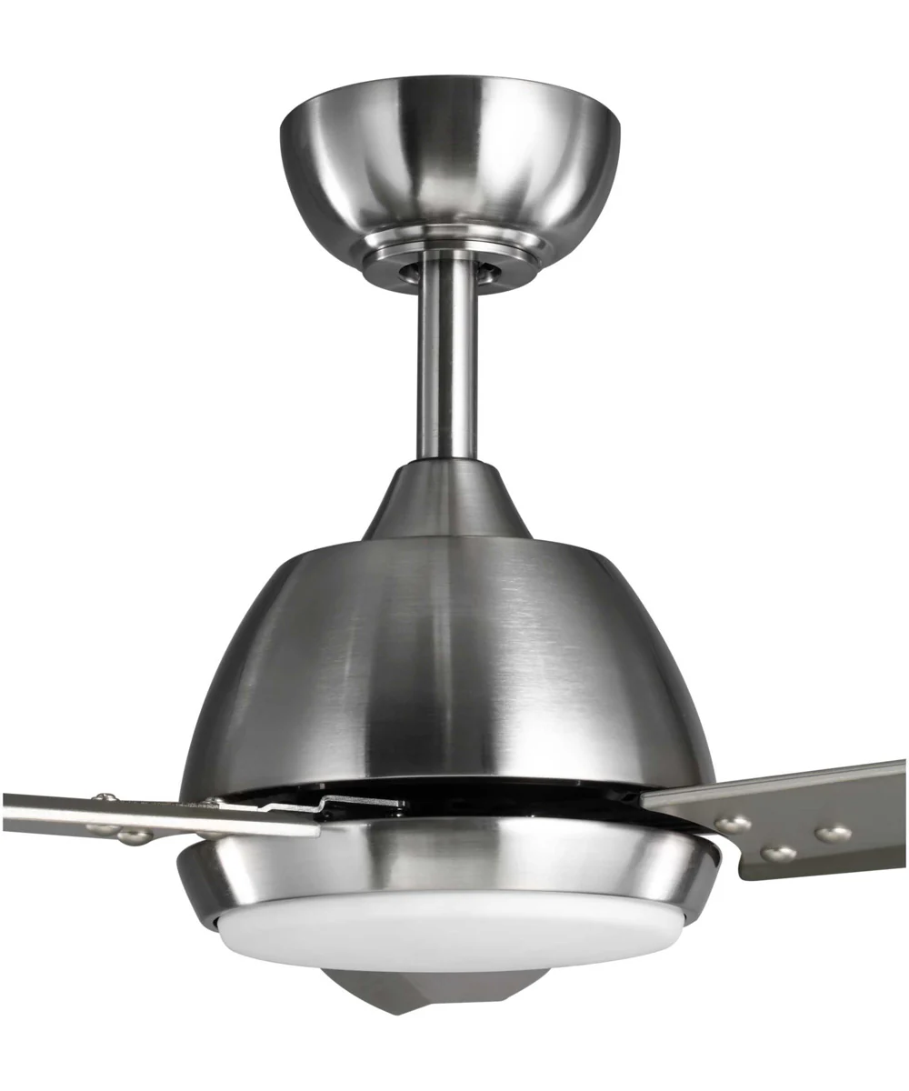 Oriole 60" 3-Blade Ceiling Fan with LED Light Brushed Nickel - Image 7