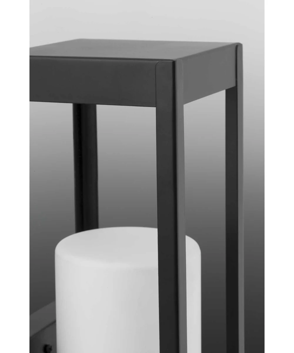Patewood 1-Light Small Wall Lantern Matte Black - Image 2