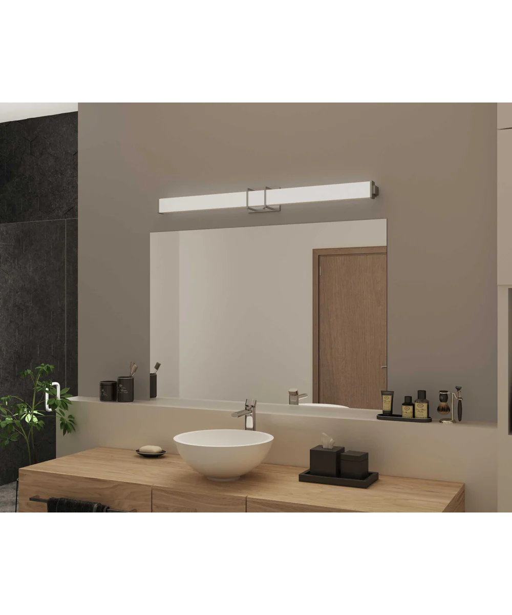 Phase 2.2 LED 48" LED Linear Bath & Vanity Brushed Nickel - Image 2
