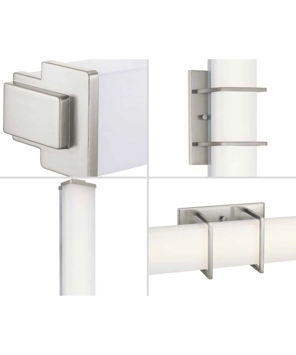 Phase 2.2 LED 48" LED Linear Bath & Vanity Brushed Nickel - Image 5