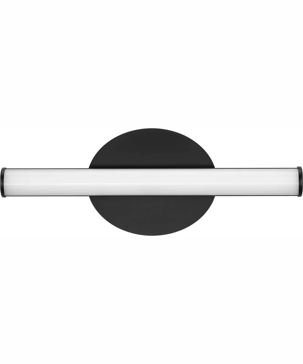 Phase 3 16 in. Small Modern 3CCT Integrated LED Linear Vanity Light Matte Black - Image 8