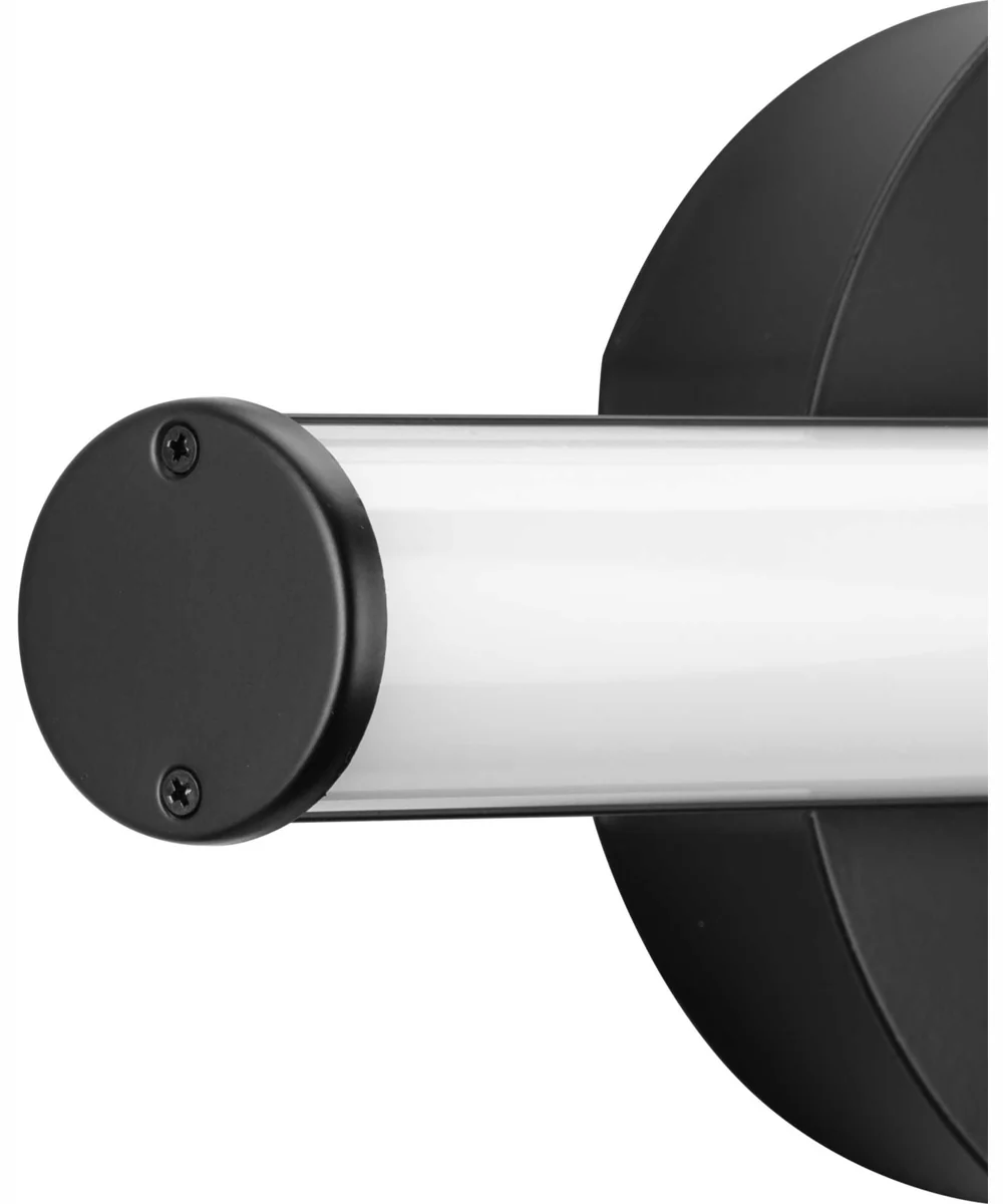 Phase 3 32 in. Large Modern 3CCT Integrated LED Linear Vanity Light Matte Black - Image 6