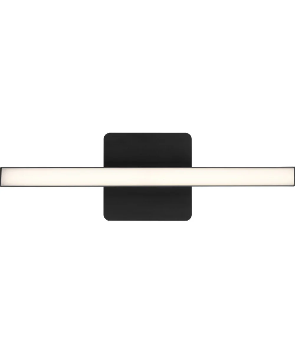 Phase 4 16 in. Small Modern Integrated 3CCT Integrated LED Linear Vanity Light Matte Black - Image 5