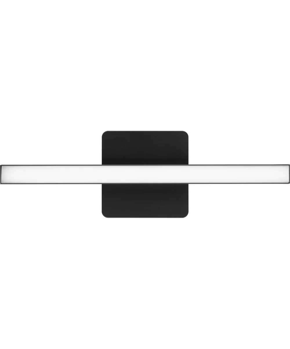 Phase 4 16 in. Small Modern Integrated 3CCT Integrated LED Linear Vanity Light Matte Black - Image 6