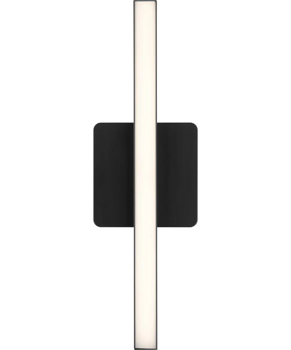 Phase 4 16 in. Small Modern Integrated 3CCT Integrated LED Linear Vanity Light Matte Black - Image 7