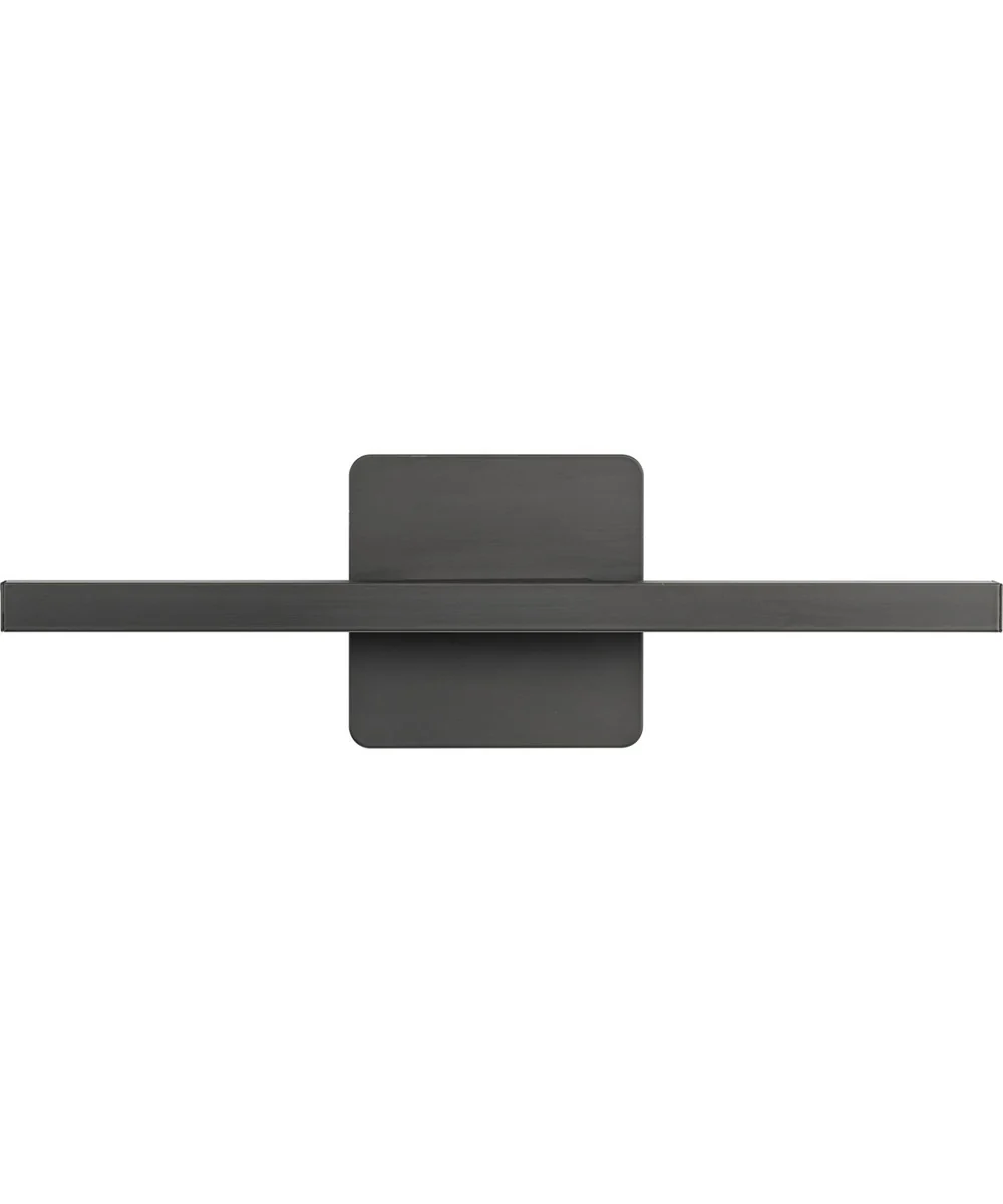 Phase 5 16 in. Slim Modern 3CCT Integrated LED Linear Vanity Light Matte Black - Image 3