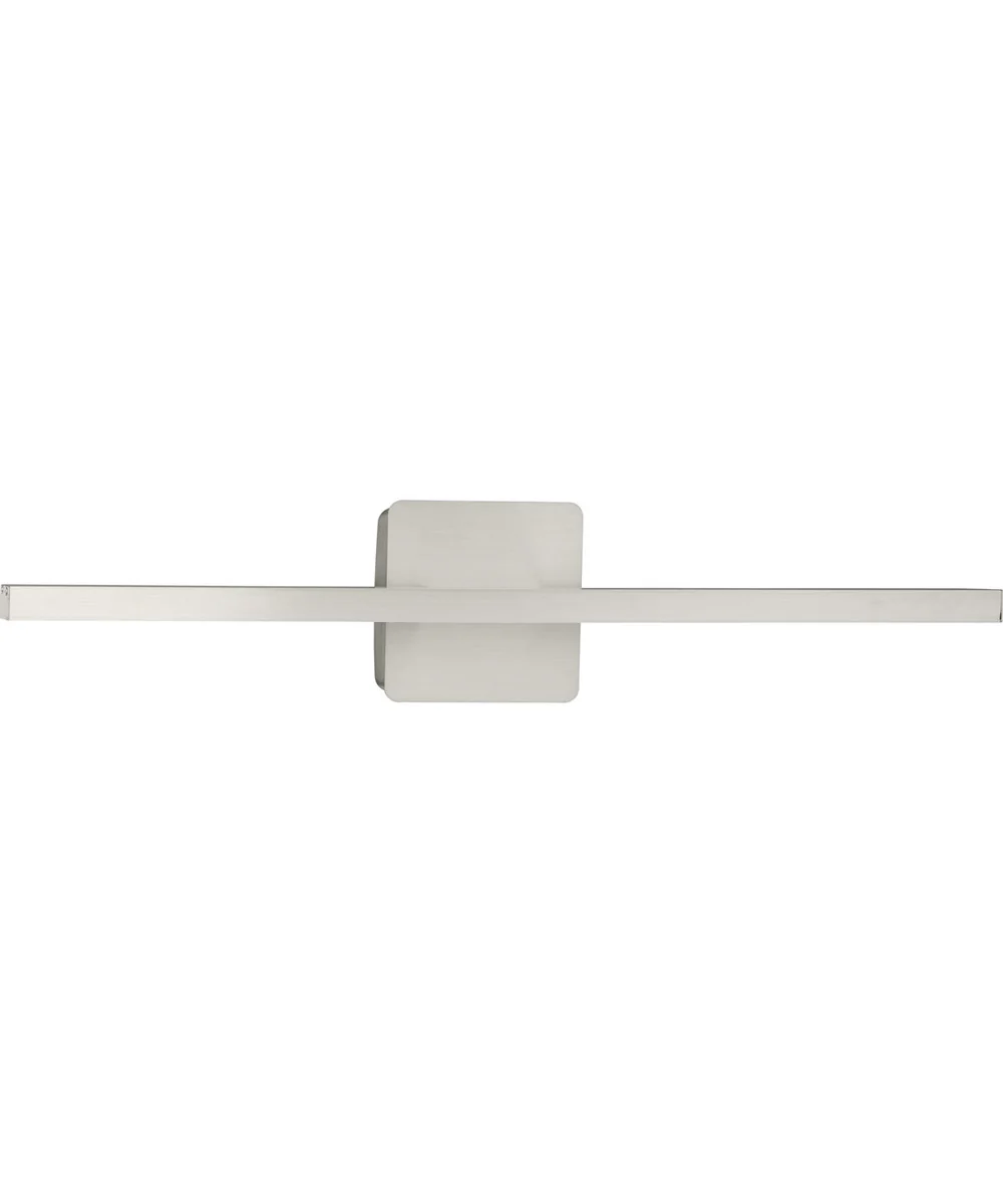 Phase 5 24 in. Slim Modern 3CCT Integrated LED Linear Vanity Light Brushed Nickel