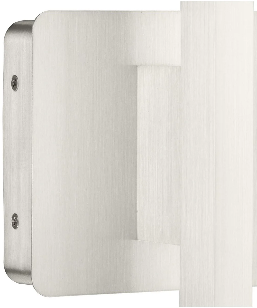 Phase 5 24 in. Slim Modern 3CCT Integrated LED Linear Vanity Light Brushed Nickel - Image 5