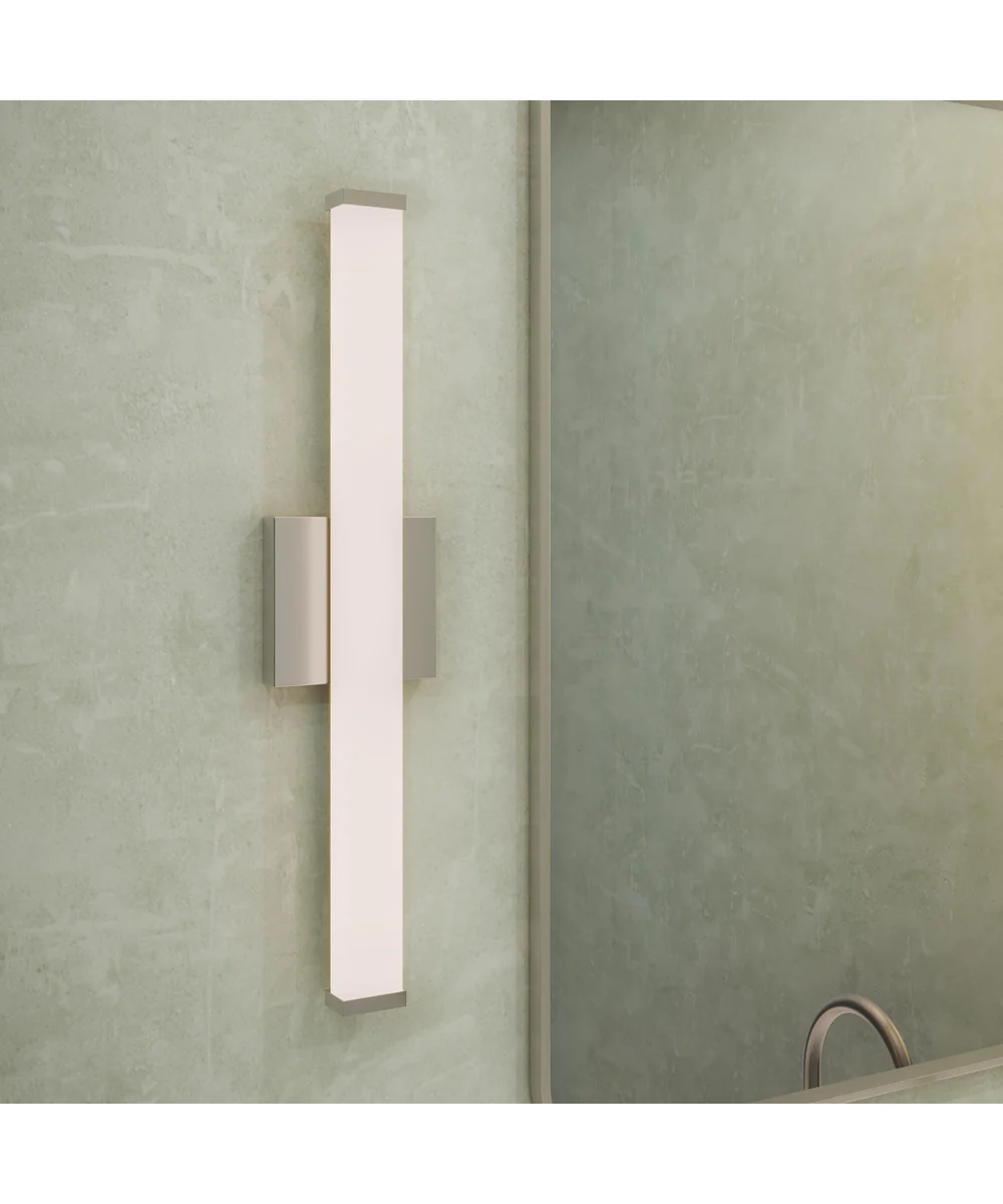 Phase 6.1 24 in. 5CCT Integrated LED Linear Vanity Light Brushed Nickel - Image 13