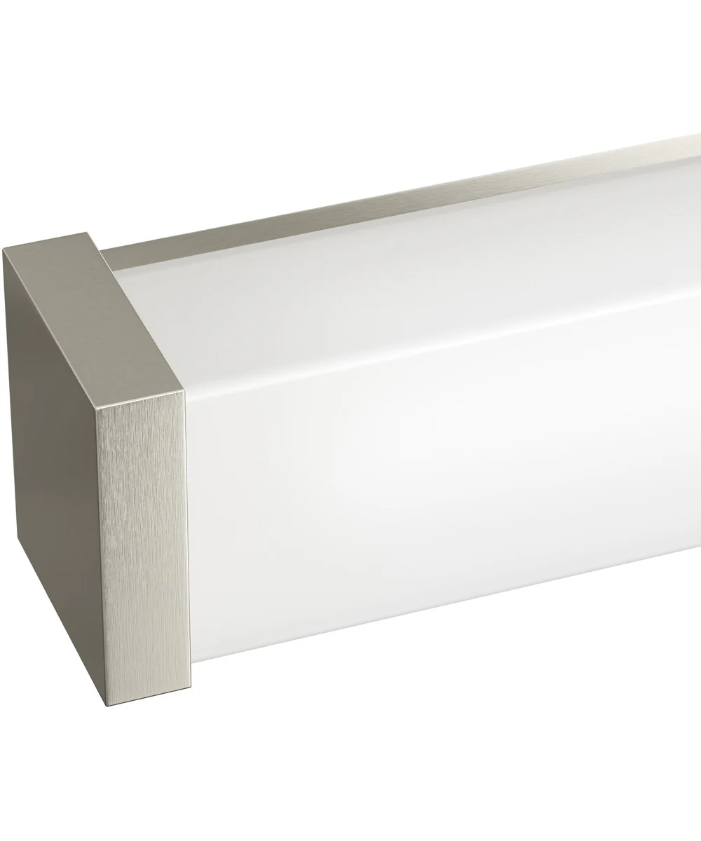 Phase 6.1 24 in. 5CCT Integrated LED Linear Vanity Light Brushed Nickel - Image 6