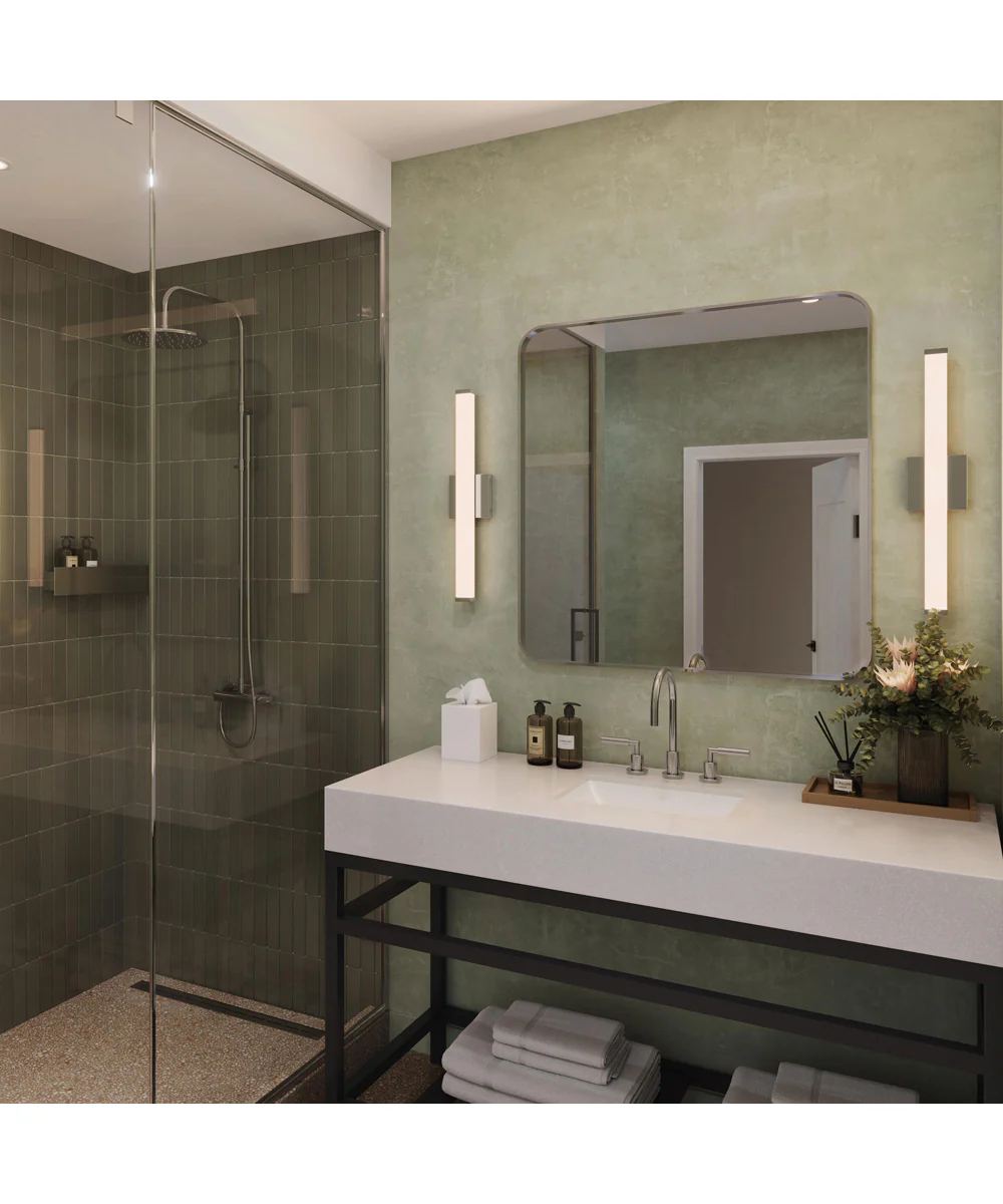Phase 6.1 24 in. 5CCT Integrated LED Linear Vanity Light Polished Chrome - Image 3