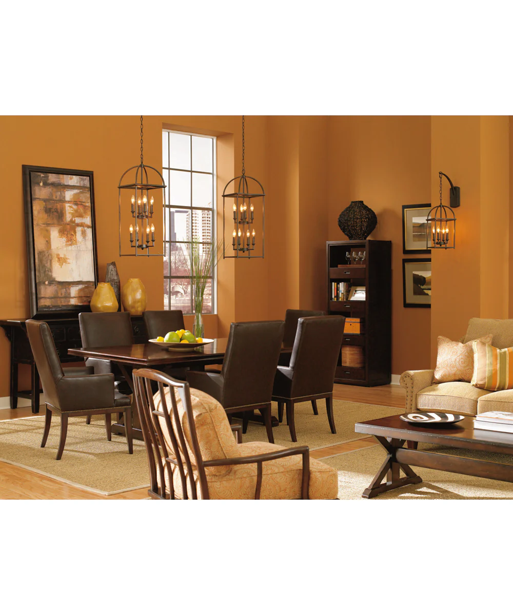 Piedmont 4-Light Foyer Lantern Antique Bronze - Image 3