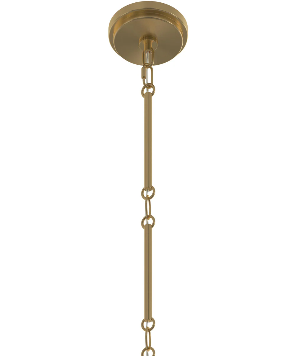 Pilar Extra Large 6-Light Chandelier Brushed Gold - Image 5
