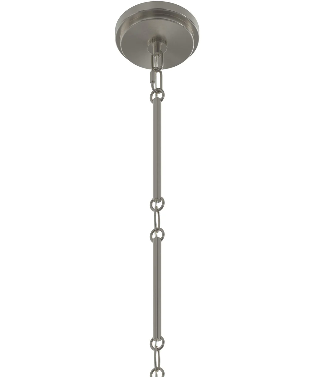 Pilar Extra Large 6-Light Chandelier Brushed Nickel - Image 5
