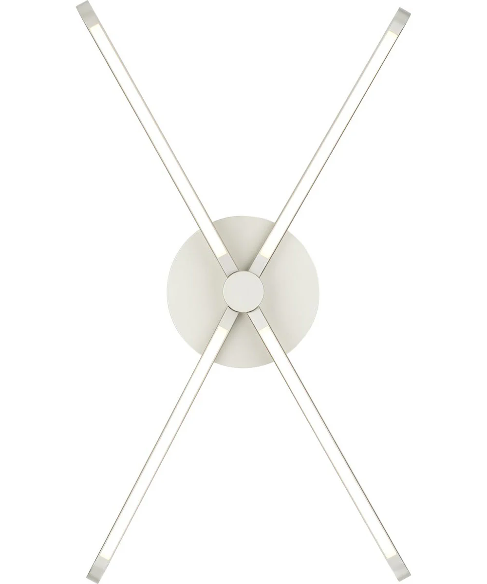 Pivot LED 4-Light Semi-Flush or Wall Mount Fixture Burnished Nickel - Image 6