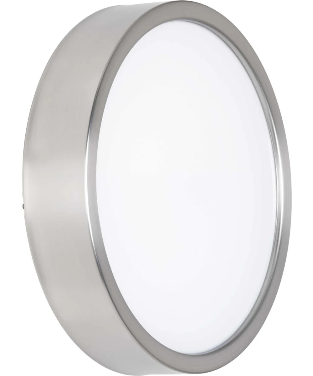 Portal 1-Light 13" LED Flush Mount Brushed Nickel - Image 3
