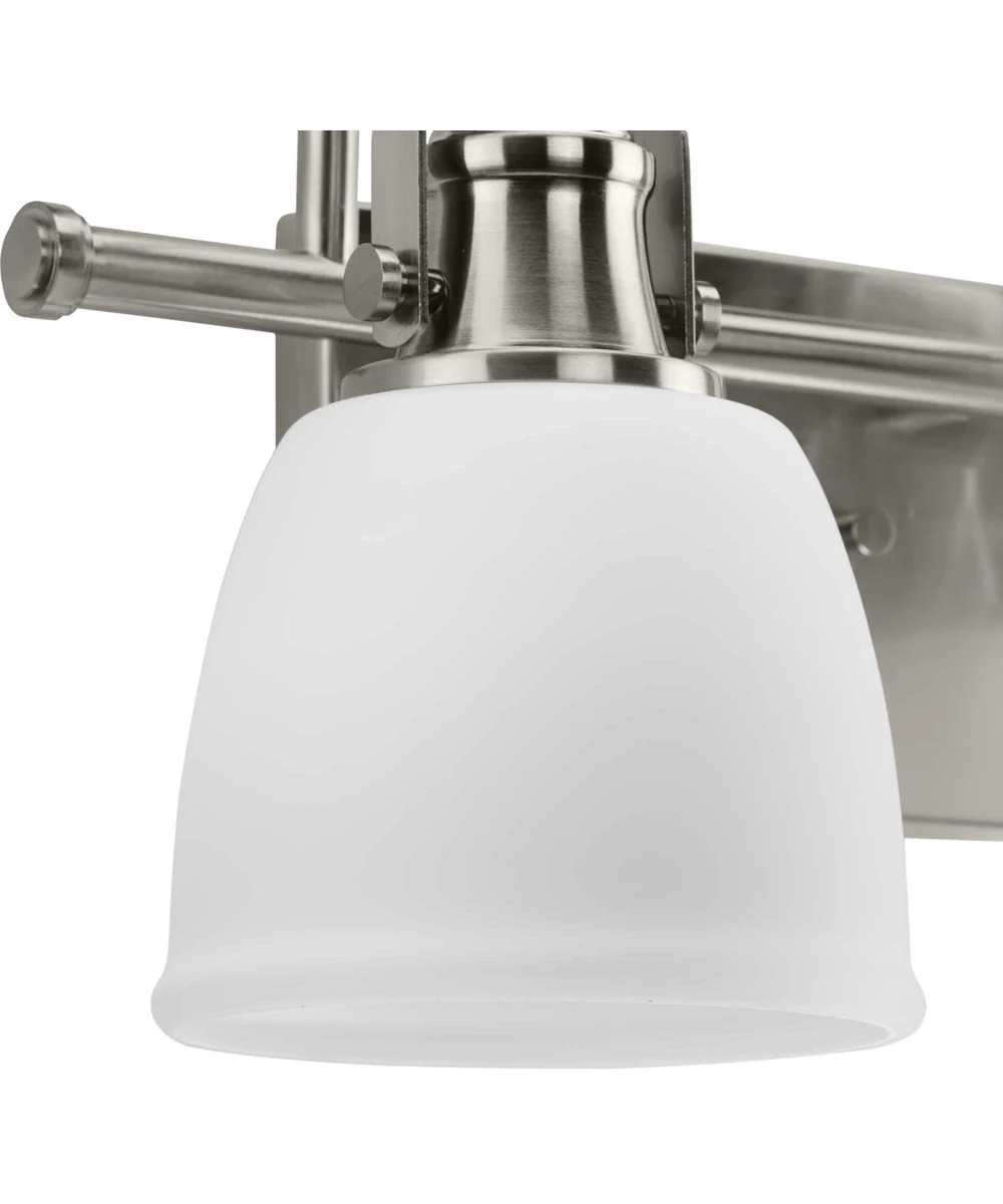 Preston 2-Light Coastal Bath Vanity Light Brushed Nickel - Image 10