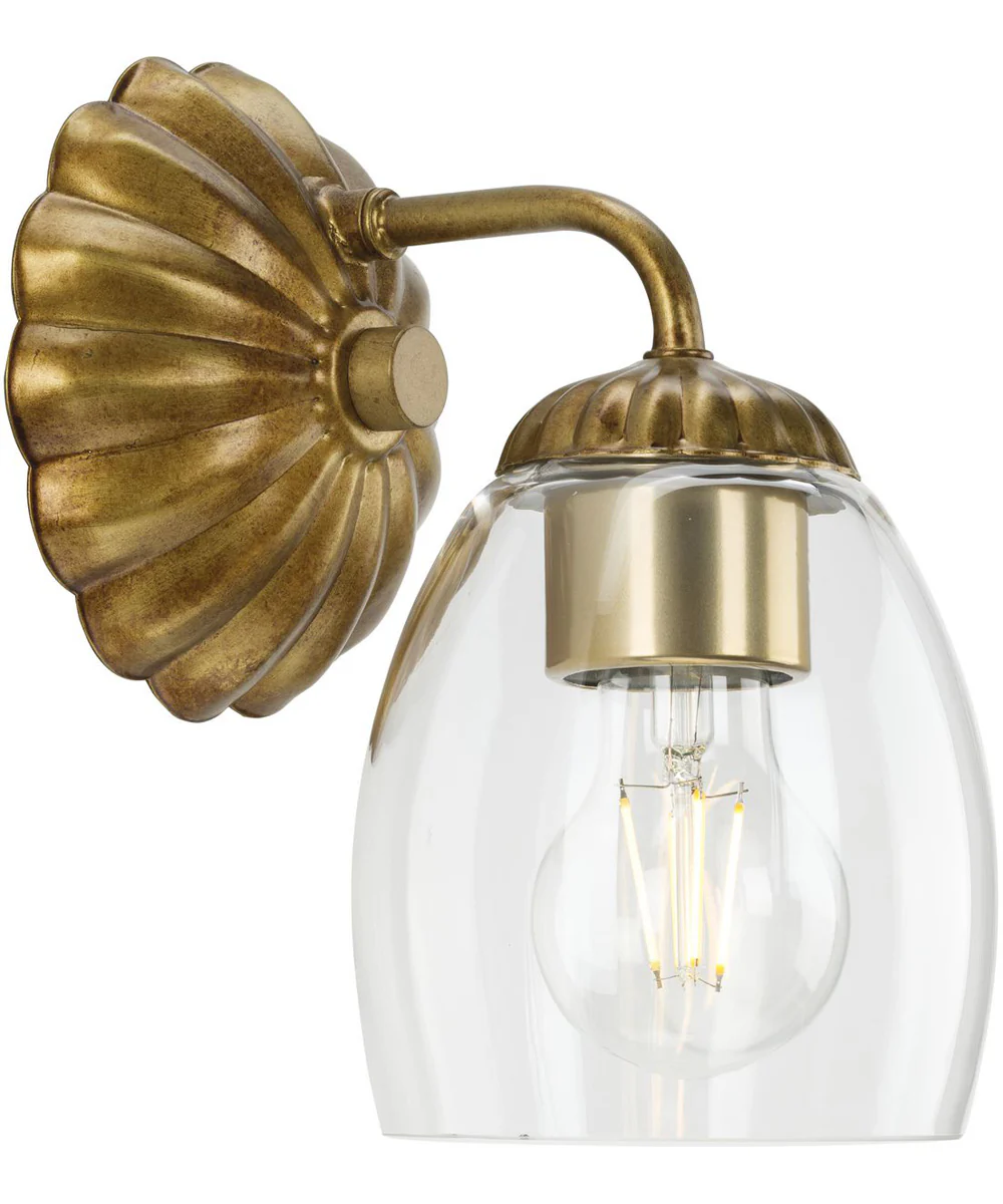 Quillan 1-Light Transitional Bath & Vanity Light Gold Ombre - Image 3