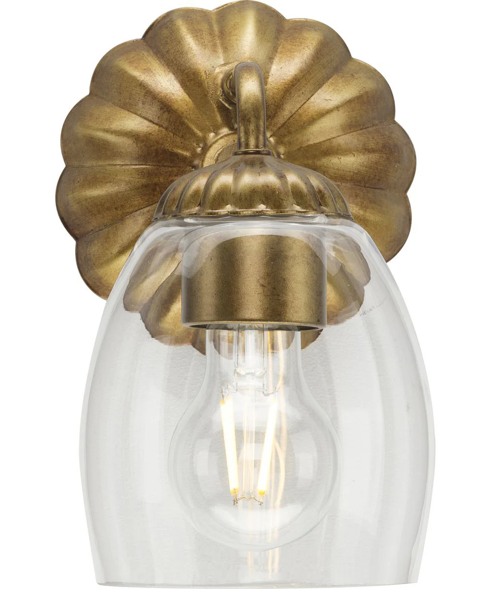 Quillan 1-Light Transitional Bath & Vanity Light Gold Ombre - Image 5