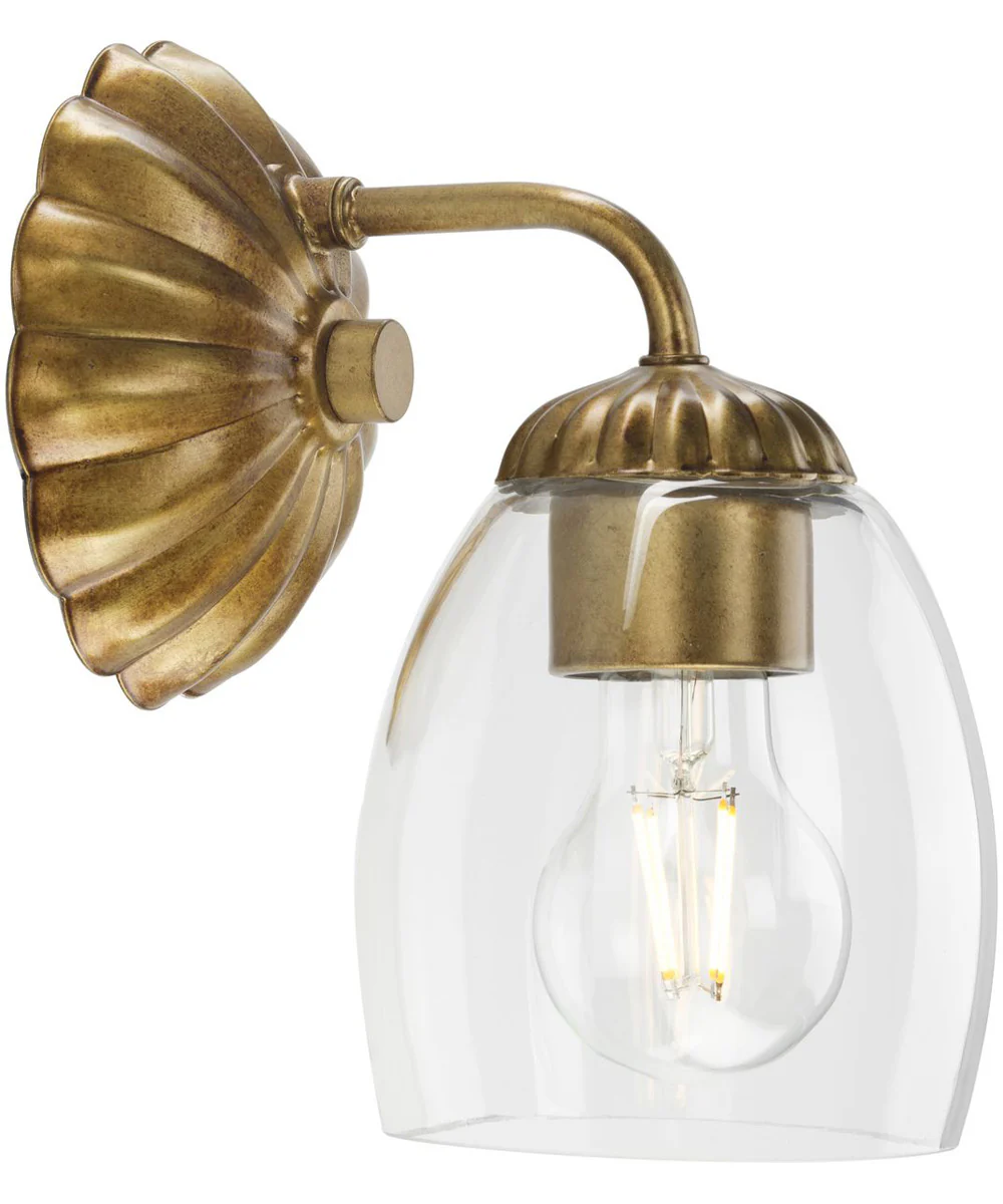 Quillan 1-Light Transitional Bath & Vanity Light Gold Ombre - Image 6