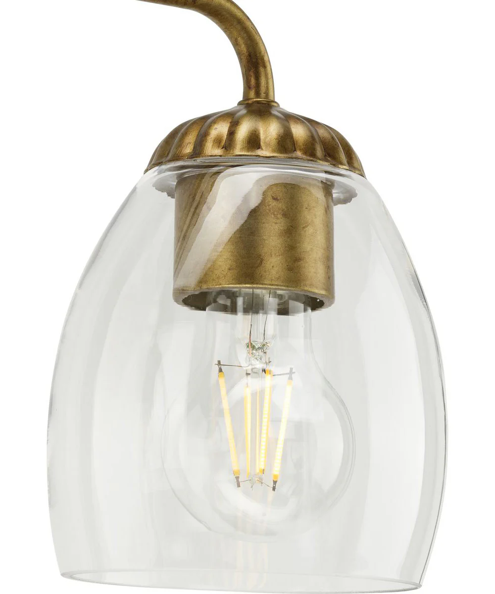 Quillan 3-Light Transitional Bath & Vanity Light Gold Ombre - Image 9