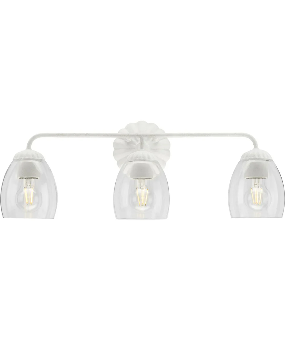 Quillan 3-Light Transitional Bath & Vanity Light White Plaster - Image 6