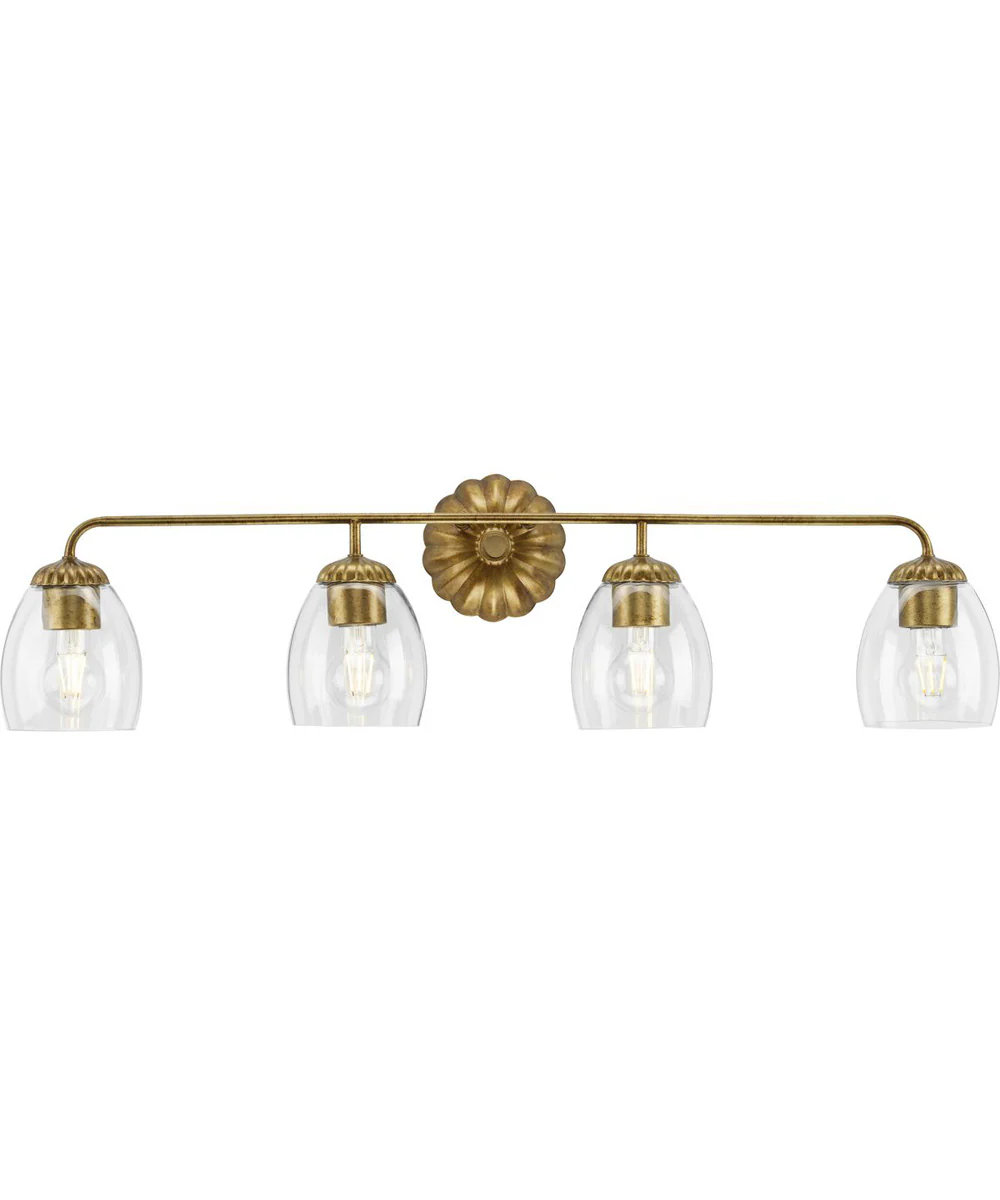 Quillan 4-Light Transitional Bath & Vanity Light Gold Ombre - Image 5