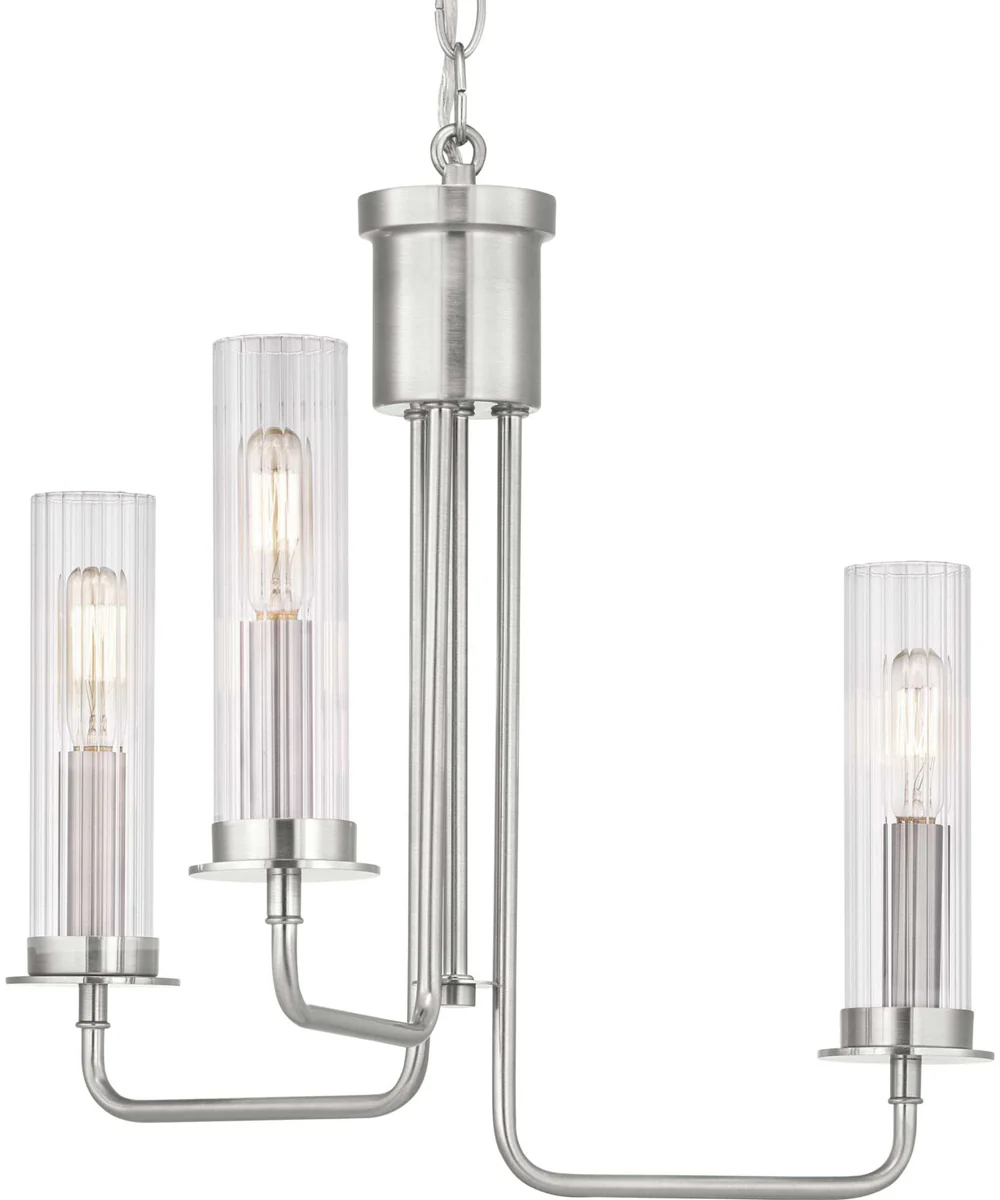 Rainey 3-Light. Semi-Flush Convertible Brushed Nickel - Image 13