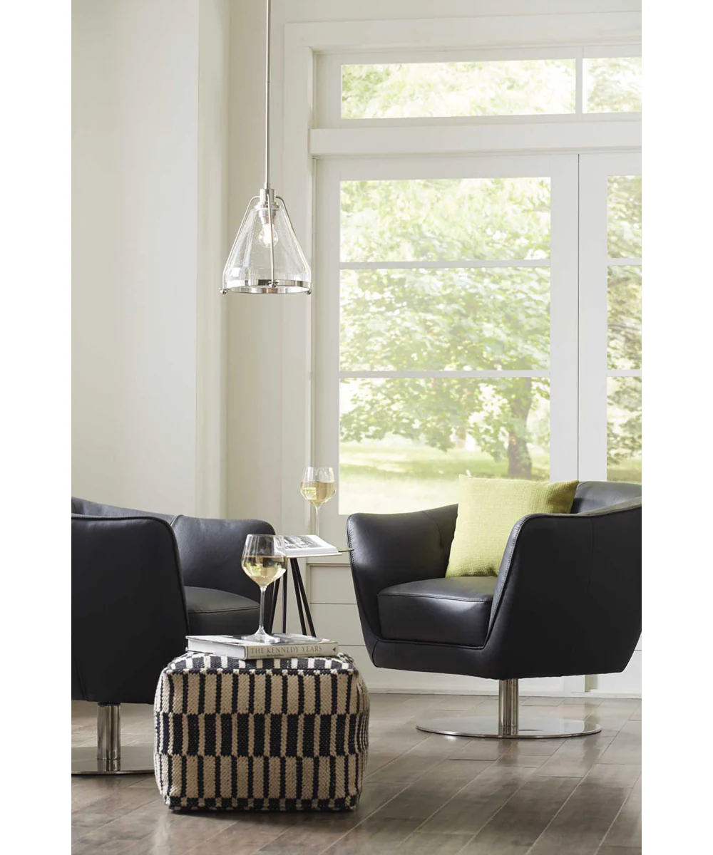 Range 1-Light Pendant Polished Nickel - Image 4
