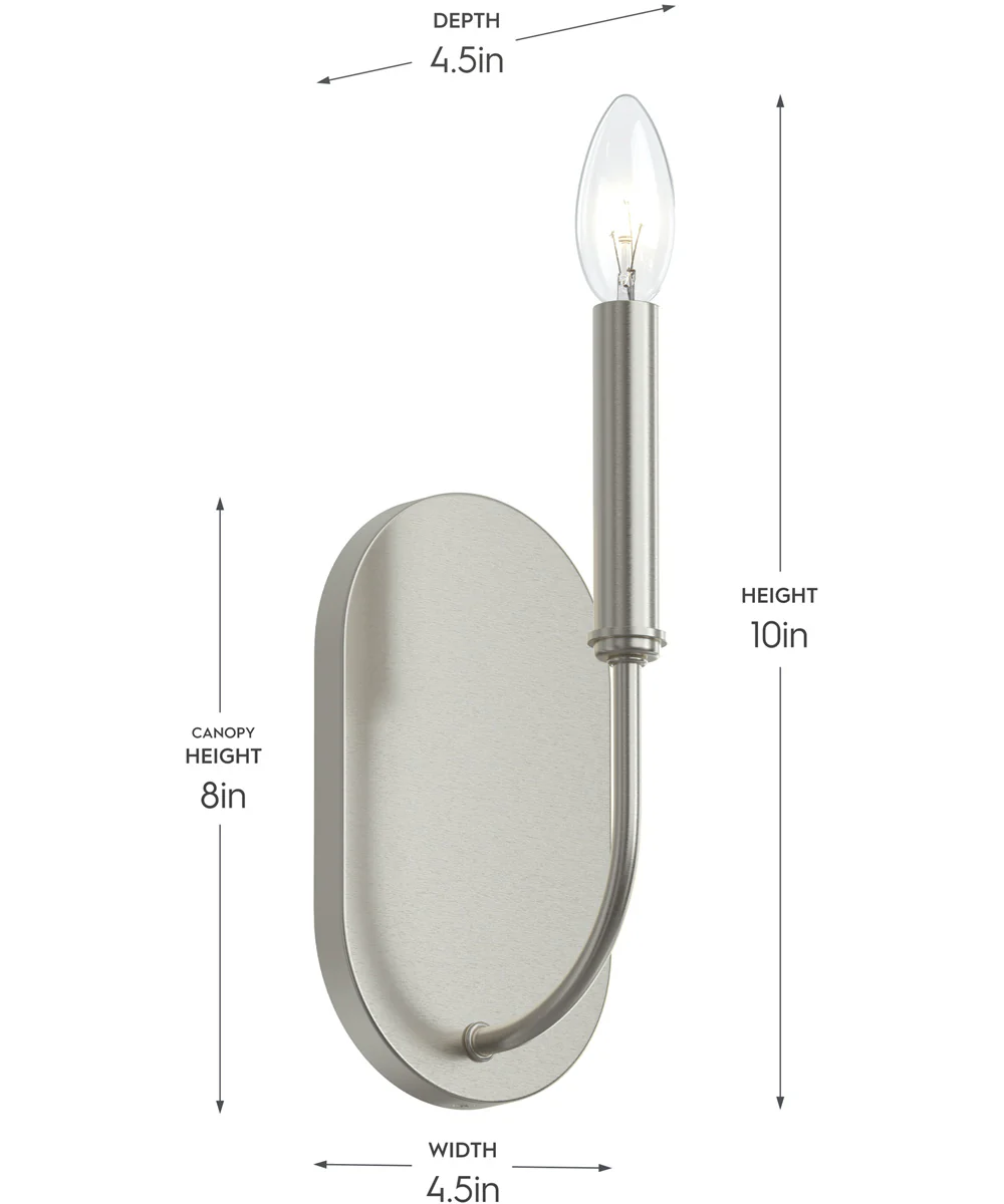 Reines 1-Light Wall Sconce Brushed Nickel - Image 4