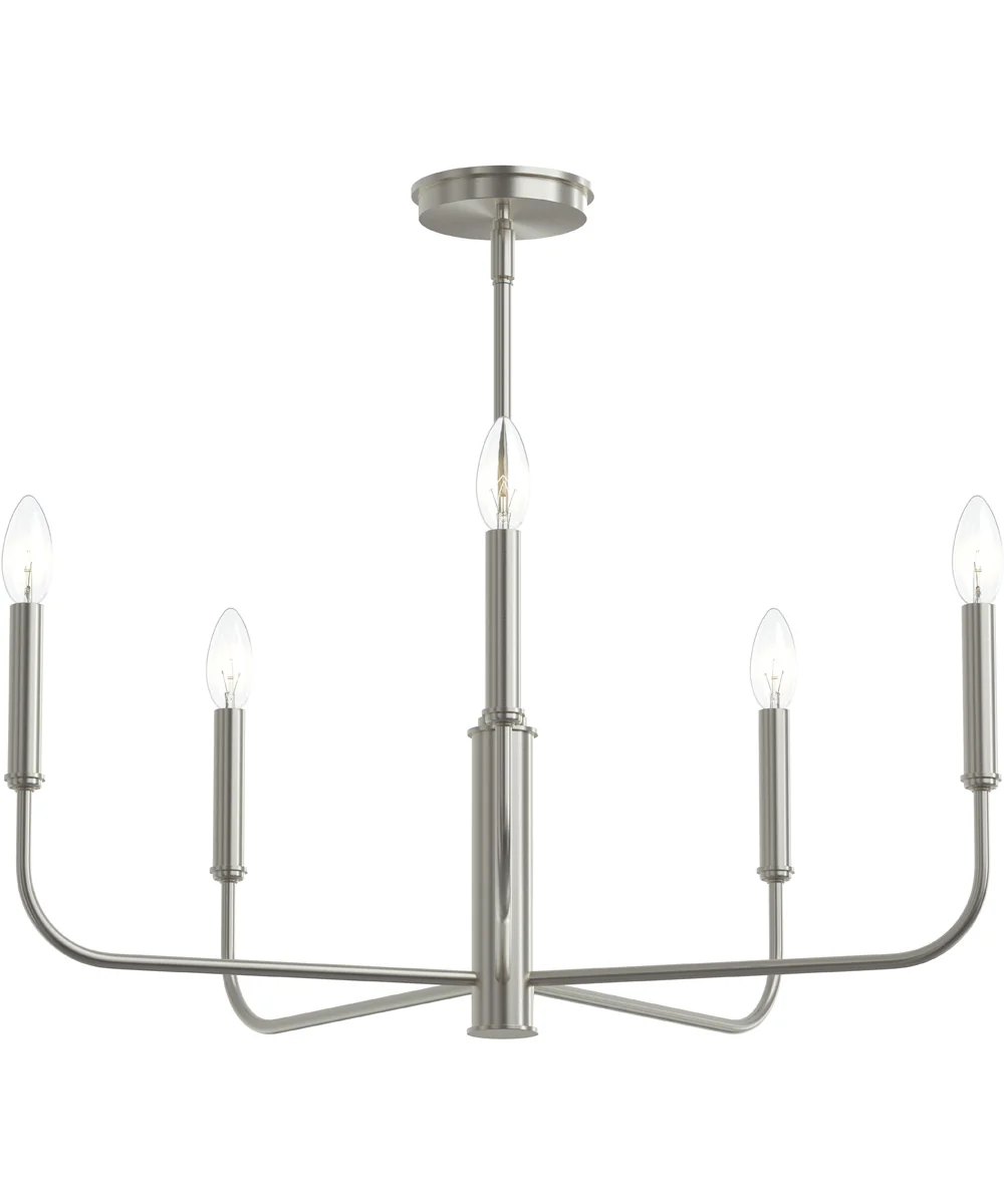 Reines 5-Light Medium Chandelier Brushed Nickel