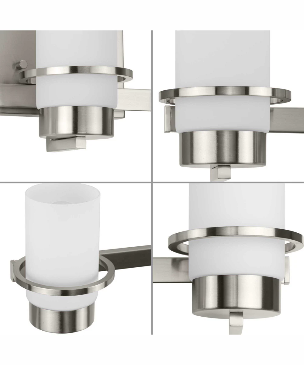 Reiss 3-Light Modern Farmhouse Vanity Light Brushed Nickel - Image 4