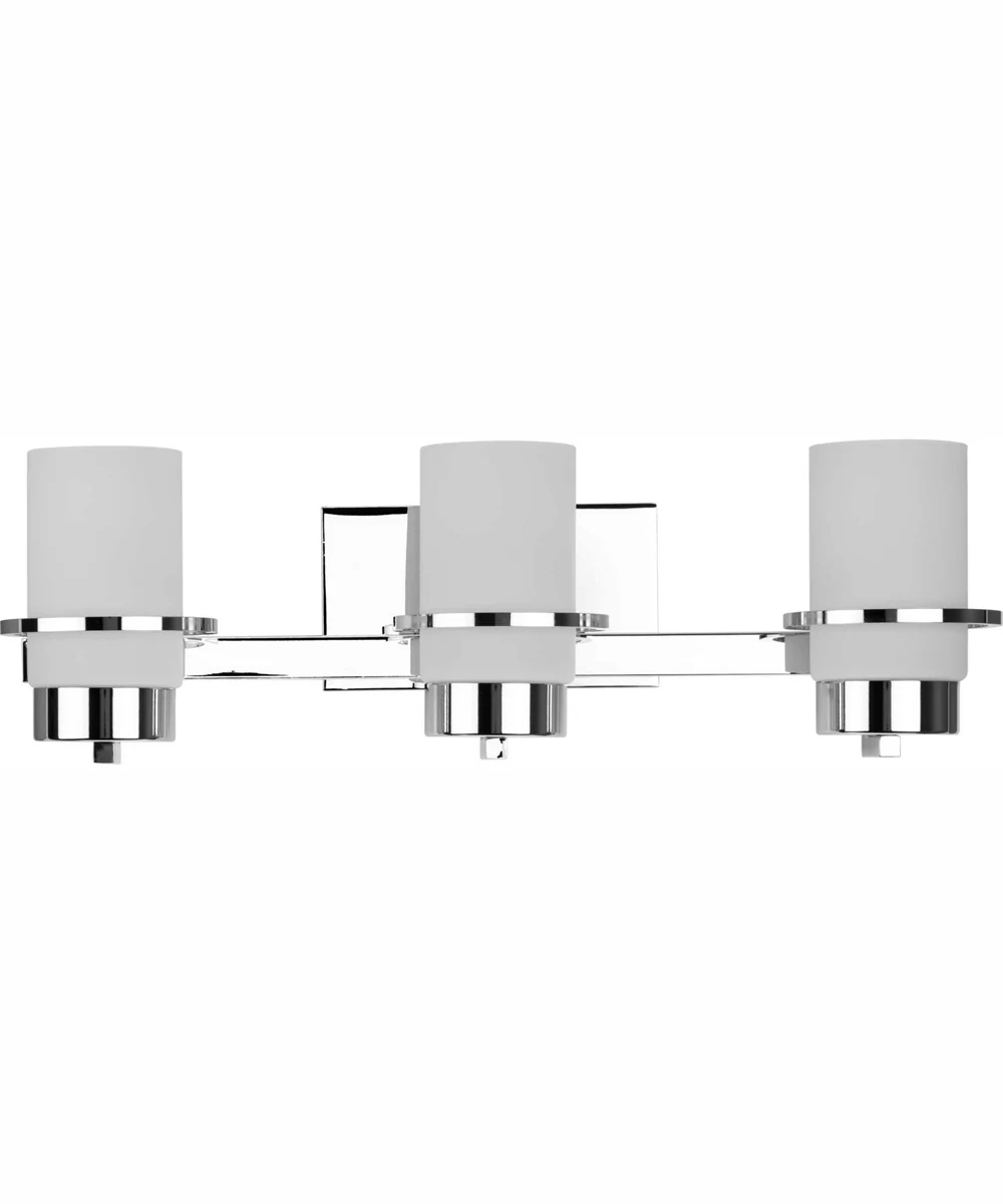 Reiss 3-Light Modern Farmhouse Vanity Light Polished Chrome - Image 3