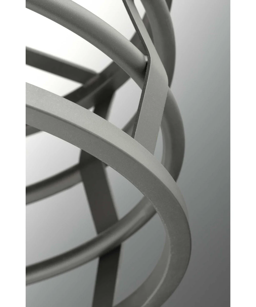 Remix 4-Light Global Pendant Light Graphite - Image 3
