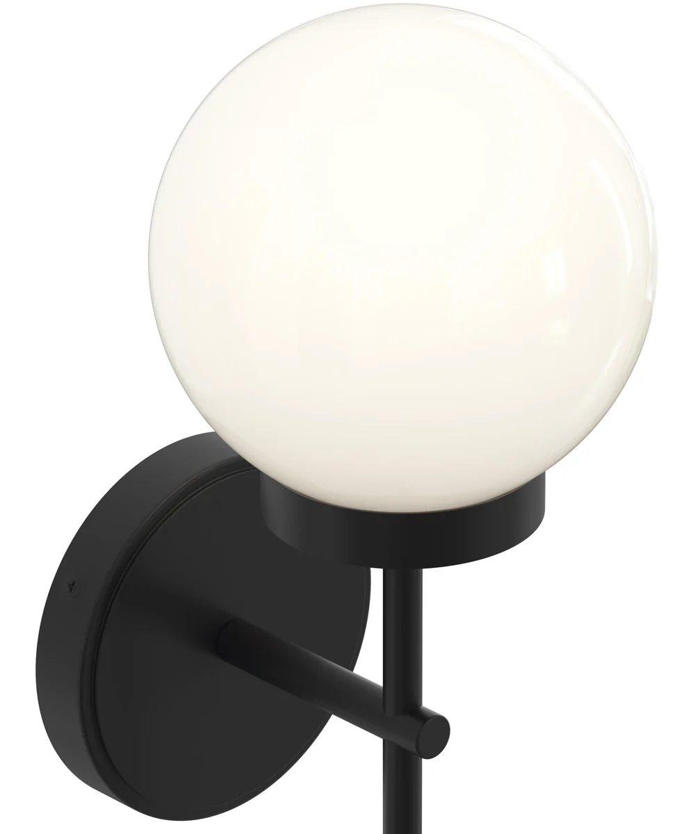 Rigsby 1-Light Wall Sconce Matte Black - Image 3