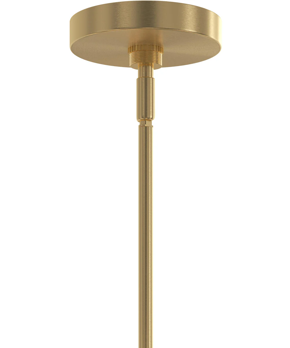 Rigsby 6-Light Medium Chandelier Brushed Gold - Image 5